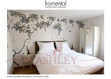 Fromental - custom painted chinoiserie Стильные обои в интерьере